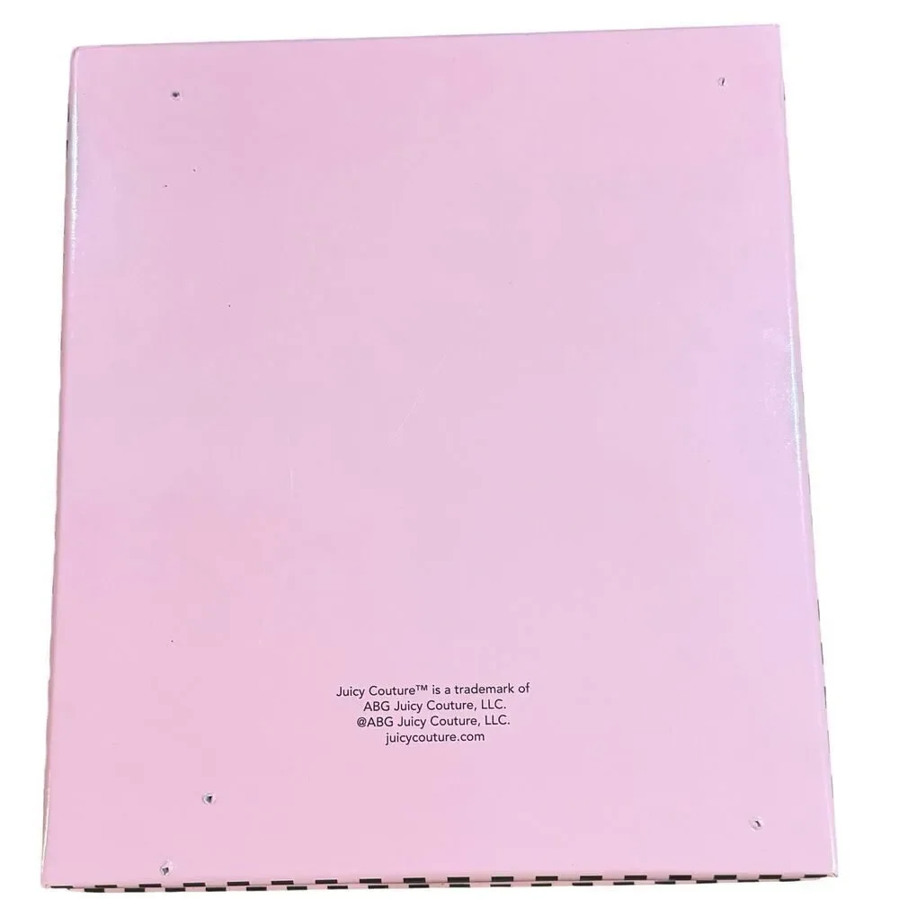 NEW IN BOX 2 Piece Juicy Couture Pink Hat Faux Fur & Scarf Gift Set Cozy Comfy